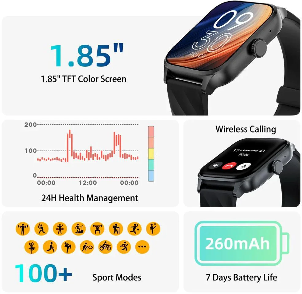 Smartwatch Weofly Active złoty