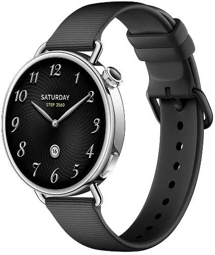 smartwatch xiaomi watch s4 41mm fluororubber strap czarny f8d8cdcc3d4748b59de99d5648c8a7a1