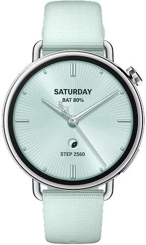 smartwatch xiaomi watch s4 41mm fluororubber strap mint gree fcfb6509b1114f91b62605b5d3695fba