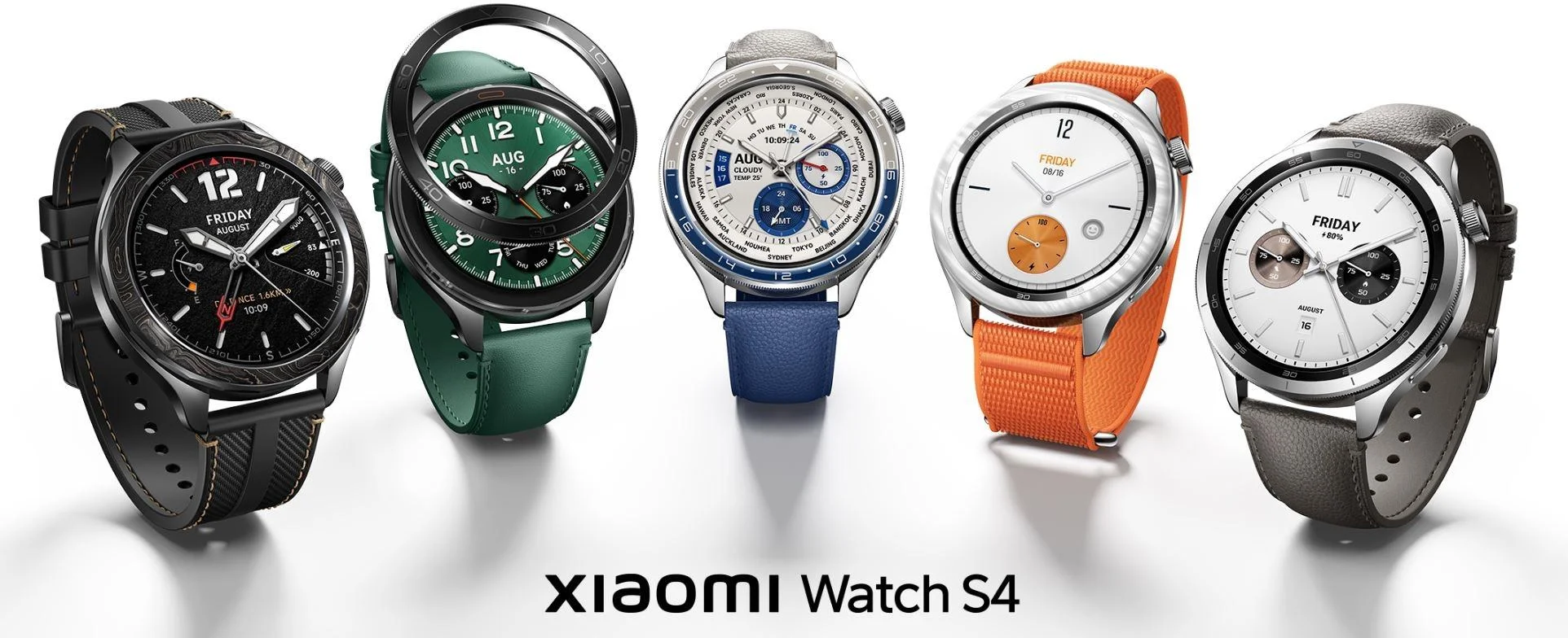 Smartwatch Xiaomi Watch S4 41mm Leather Strap biały