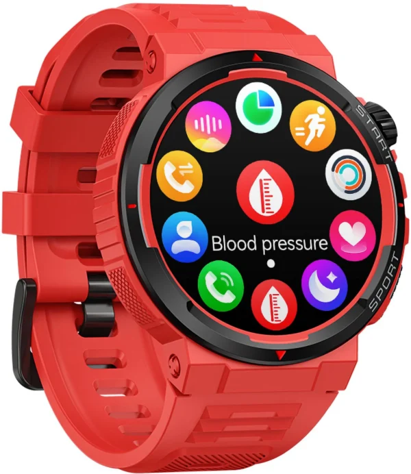 smartwatch zeblaze ares 3 plus czerwony 08182e74e83c425b918accf0b077e863