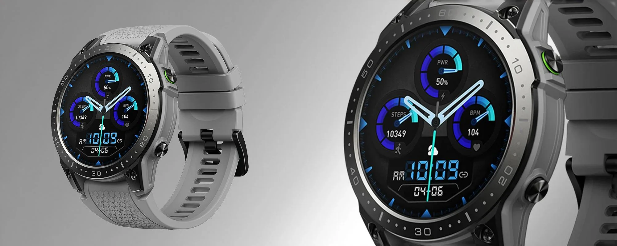 Smartwatch Zeblaze Ares 3 Pro szary