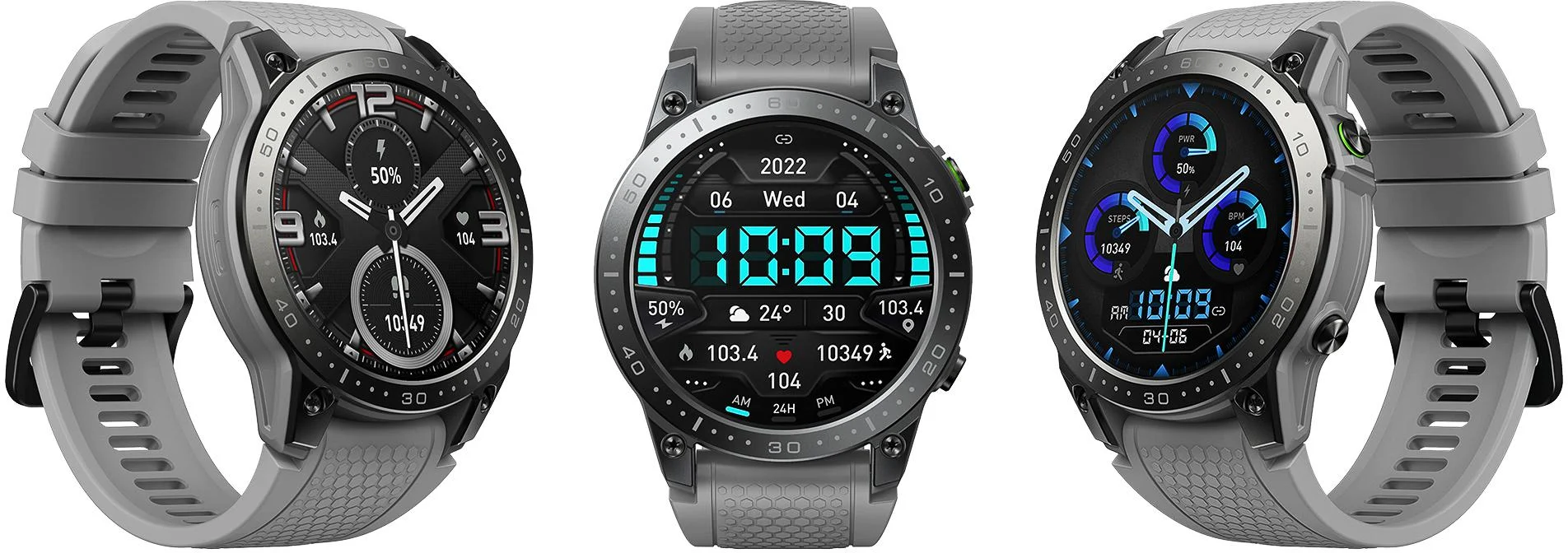 Smartwatch Zeblaze Ares 3 Pro szary