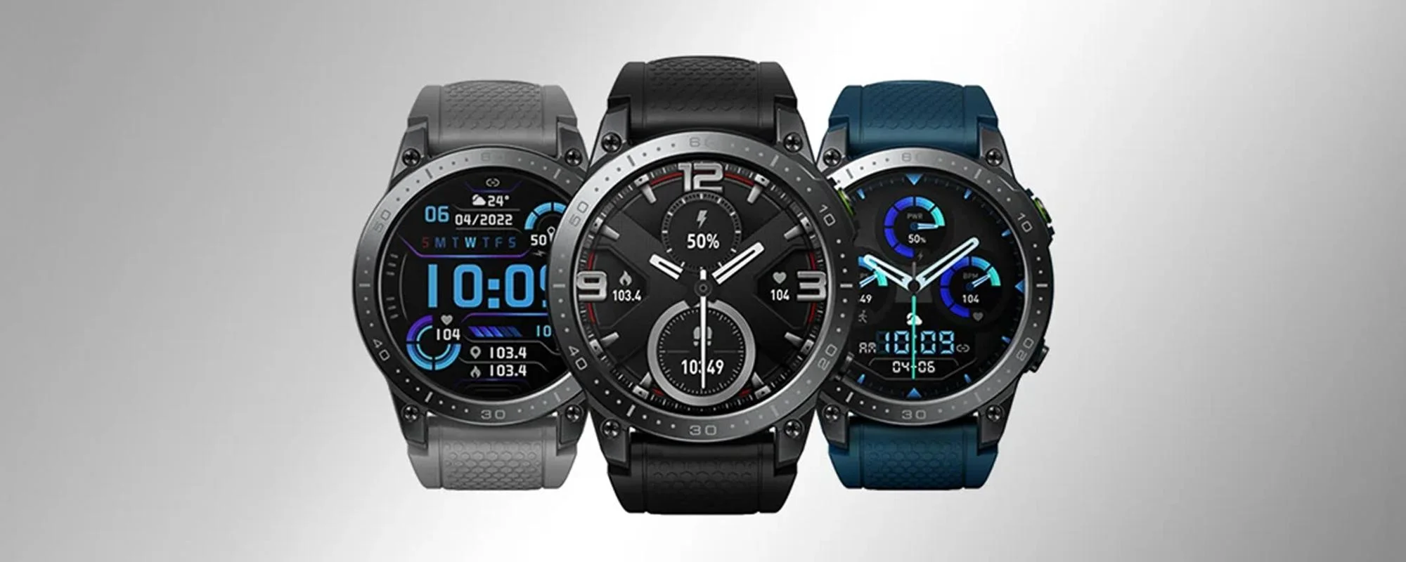 Smartwatch Zeblaze Ares 3 Pro szary