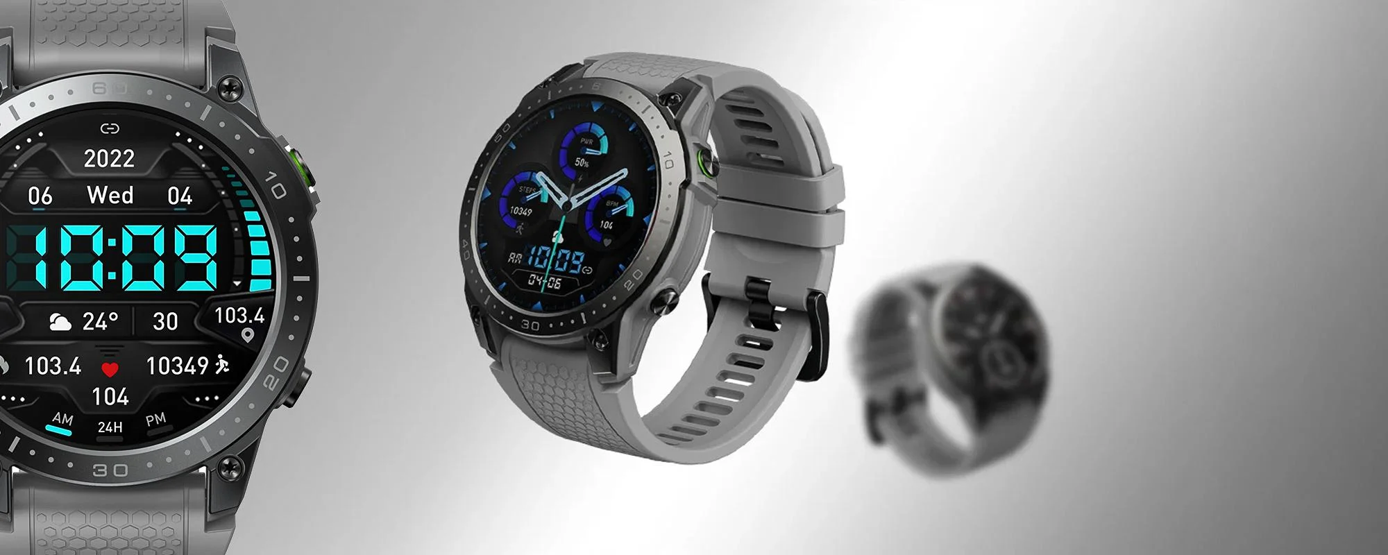 Smartwatch Zeblaze Ares 3 Pro szary