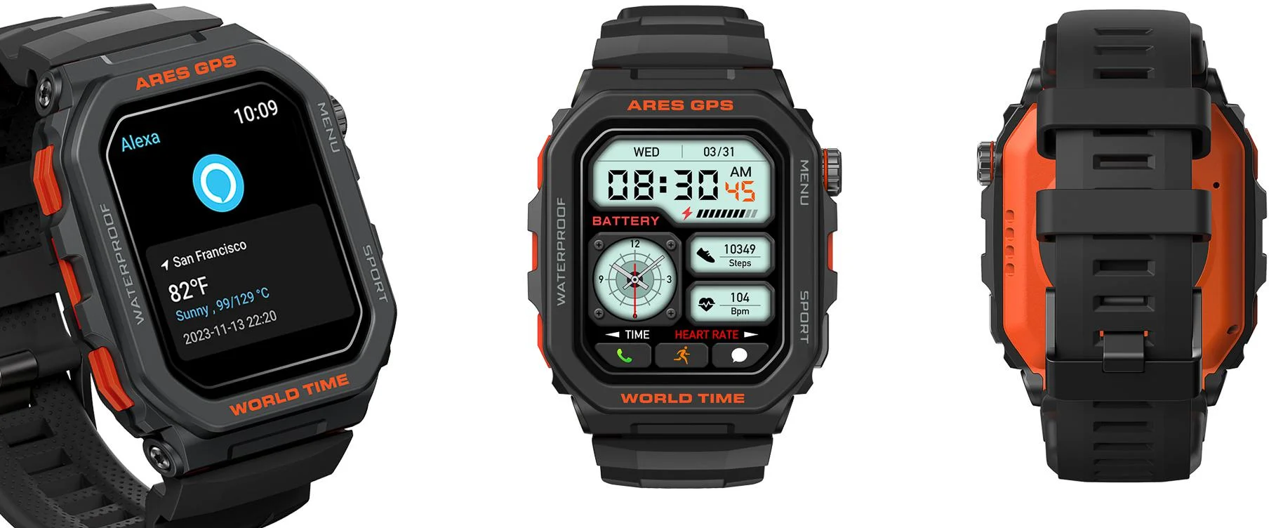 Smartwatch Zeblaze Ares GPS - czarny