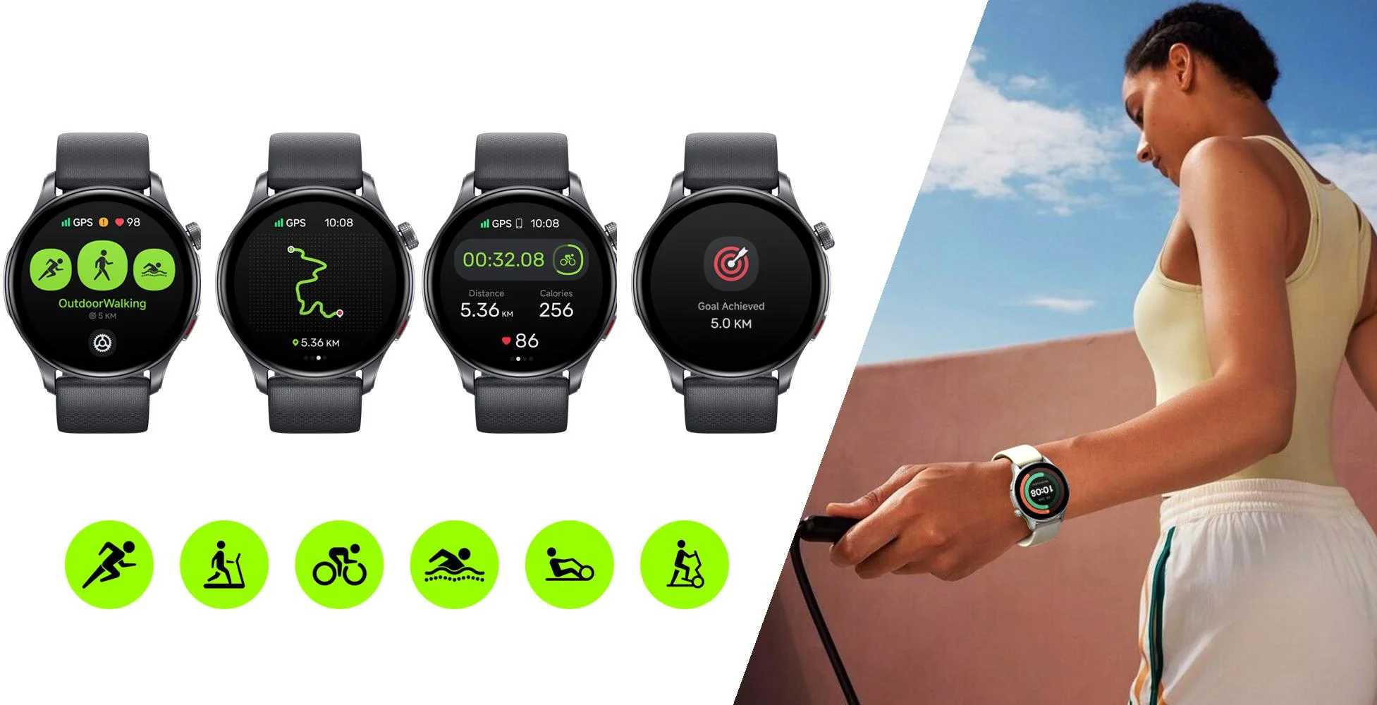 Smartwatch Zeblaze Btalk 3 GPS - szary