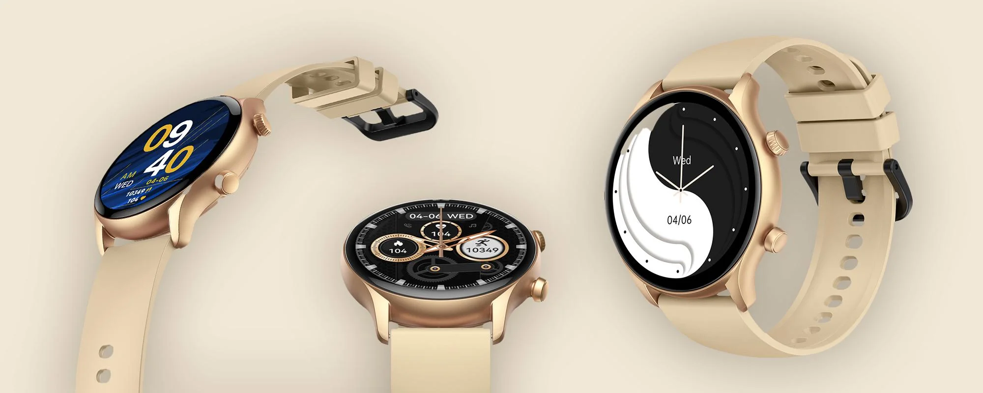 Smartwatch Zeblaze Btalk 3 Plus złoty