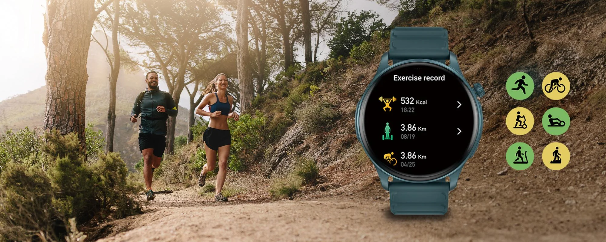 Smartwatch Zeblaze Btalk 3 Pro niebieski