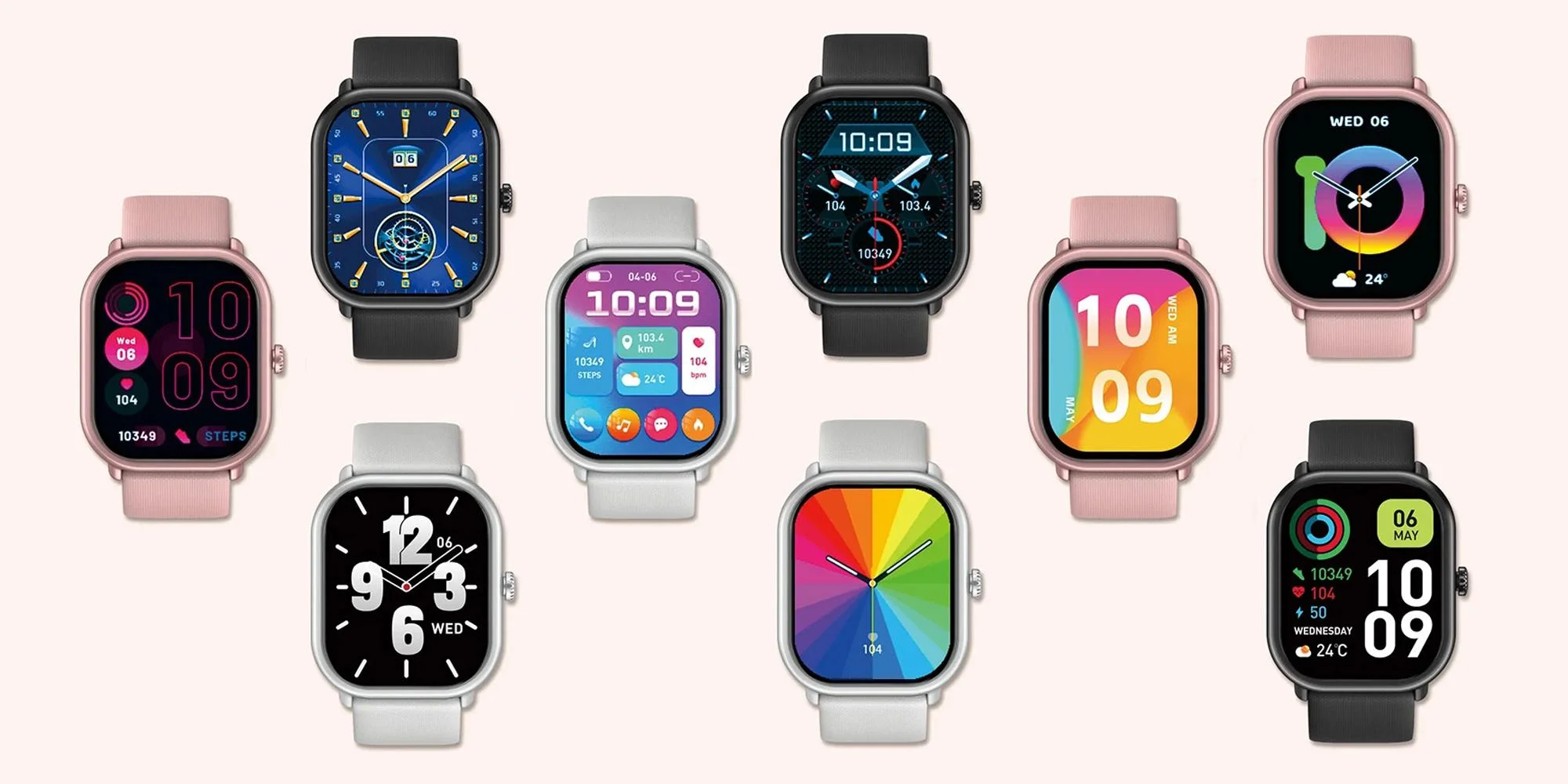 Smartwatch Zeblaze GTS 3 Pro różowy