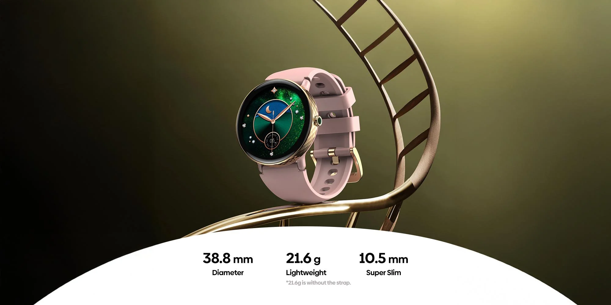 Smartwatch Zeblaze Lily 2 - różowy
