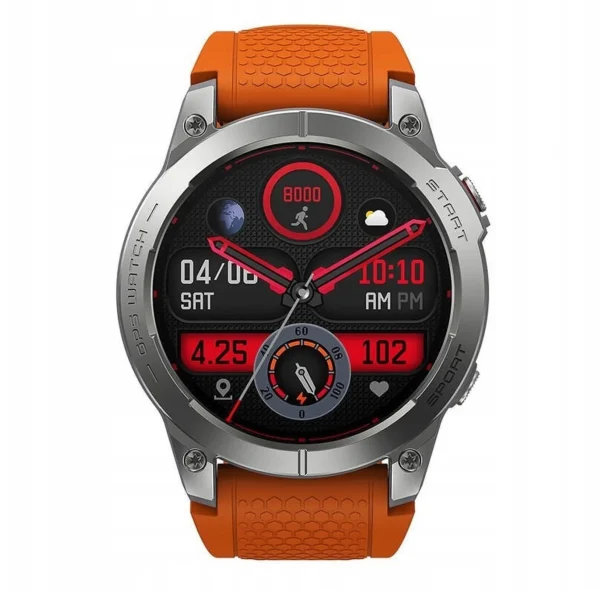 smartwatch zeblaze stratos 3 pomaranczowy 0eb07343655649869a0795630e5bd4f5