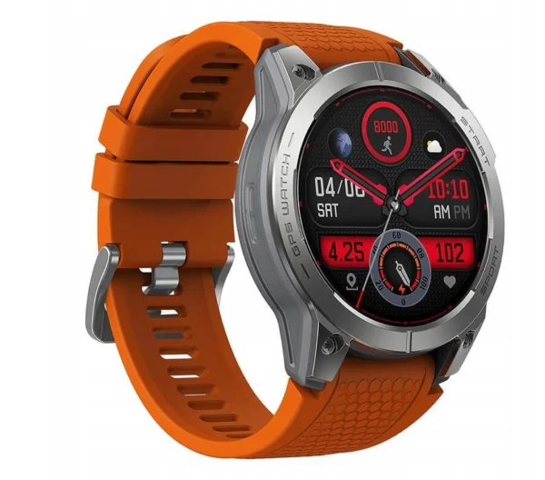 smartwatch zeblaze stratos 3 pomaranczowy b08f6536aa7b46b2a1bf3c5f5765871e