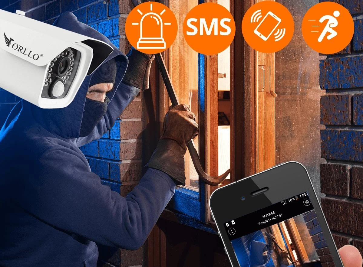 MONITORING POSESJI GSM - CZUJNIK RUCHU PIR: