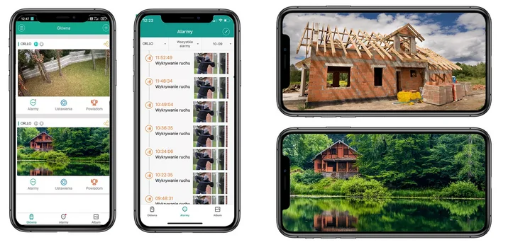 Solarna Kamera Zewnętrzna GSM LTE Akumulator ORLLO CAMSIM-2S
