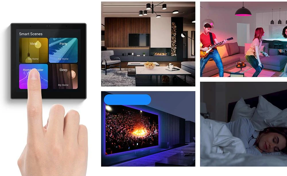 Niższe rachunki za prąd? Tak, to możliwe dzięki pomocy przełącznika ściennego Sonoff NSPanel PRO Black Smart Scene!