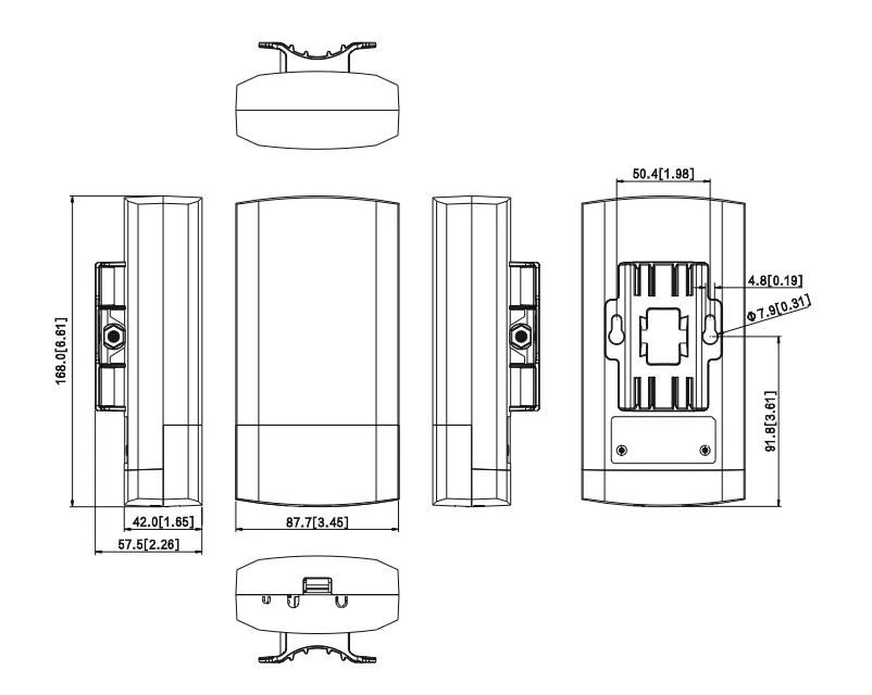 STACJA BEZPRZEWODOWA DAHUA WB2-60N-I