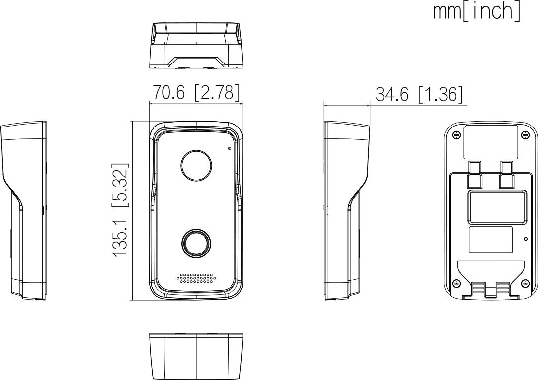 Stacja bramowa Dahua VTO2111D-P-S3