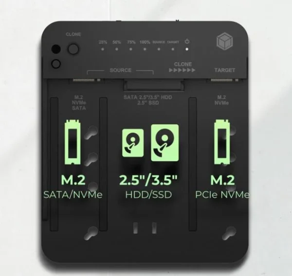 stacja klonujaca i dokujaca icybox ib 2913mcl c31 dla m2 nvm 3324f944242842e7b18e85dd795c7aa6