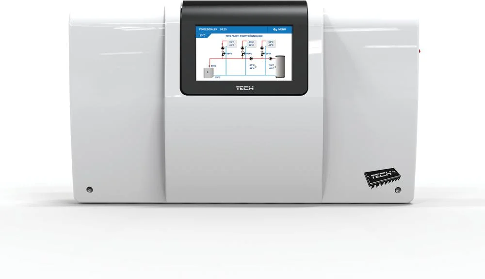 Sterownik do instalacji z OPEN THERM(obsługa 3 siłowników zaworu + solar) I-3 Plus Tech sterowniki