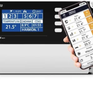 sterownik zaworow termostatycznych l 4x wi fi tech sterownik 857631a595664e3987b6e501597b04b3