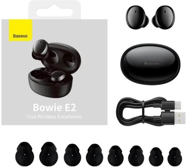 suchawki bezprzewodowe tws baseus bowie e2 ngtw090001 bt 52 451bb3dfcec64fbd8762970a656d9ebc