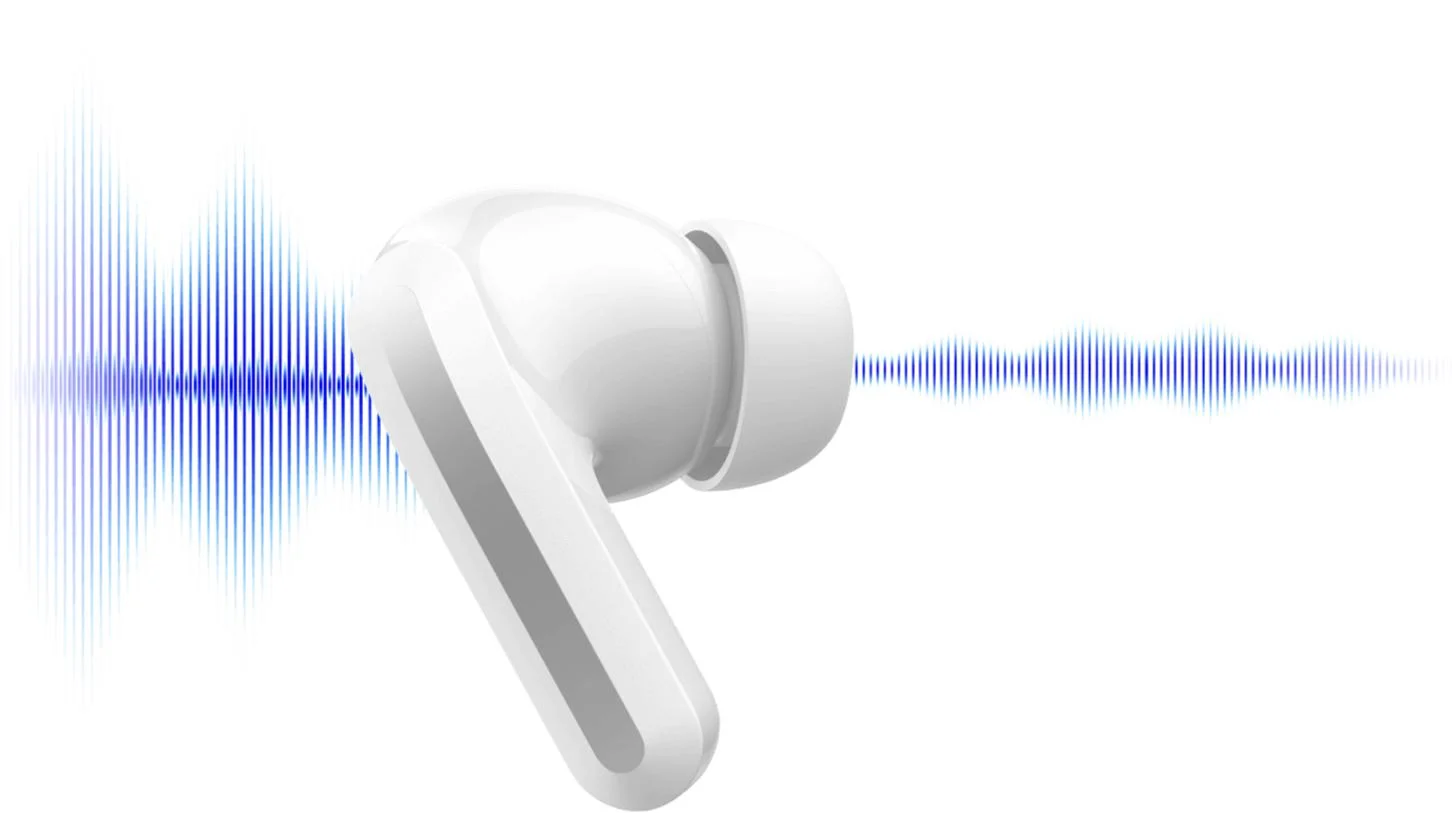 Bezprzewodowe słuchawki douszne Xiaomi Redmi Buds 5 z aktywną redukcją szumów do 46 dB