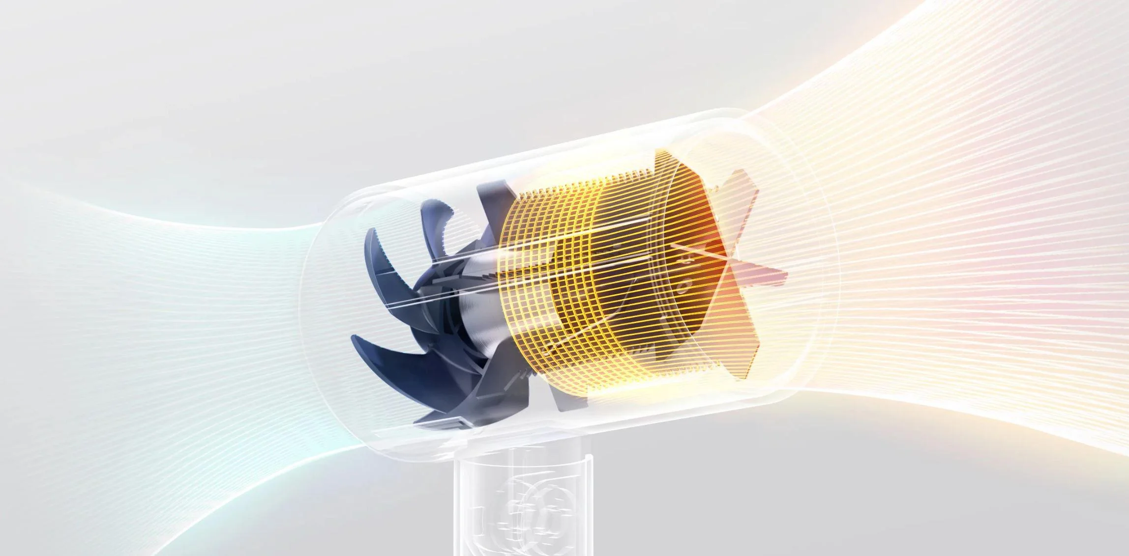 Suszarka do włosów Xiaomi Compact Hair Dryer H101 Pink - mocny silnik generujący potężny strumień powietrza