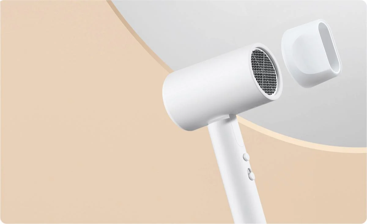Xiaomi Compact Hair Dryer H101 Pink - nowoczesna suszarka do włosów z podwójnie izolowaną dyszą powietrzną