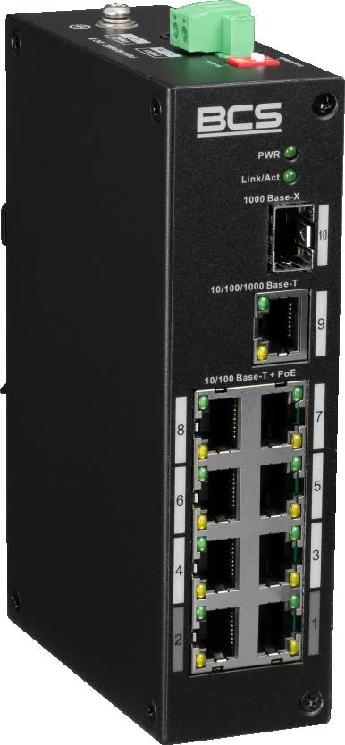 switch poe bcs line bcs l sp0801g 1sfp2 47fe105717b3446a9cfbd454ffa5bacc