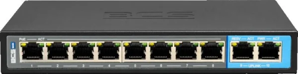 switch poe dla 8 kamer ip bcs b sp0802g e8b4a6ab159e48cb898f070bede9c2f6