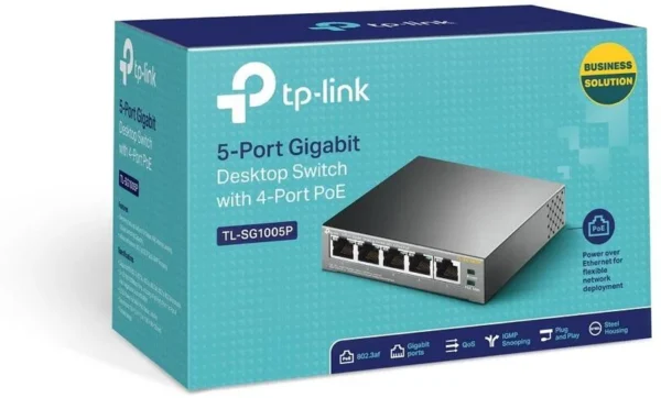 switch tp link tl sg1005p ed52f5a4f7c84c7fbeab462313349499