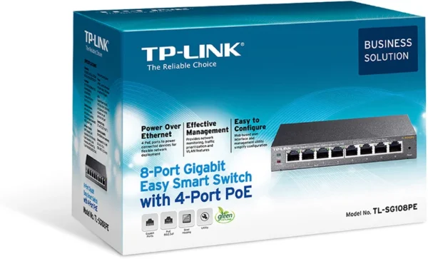 switch tp link tl sg108pe bb140eae5ae147bfaeb22f9f184b0749