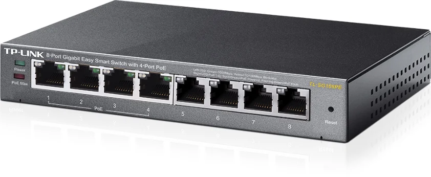 Switch Tp-Link TL-SG108PE 4XPOE Easy Smart