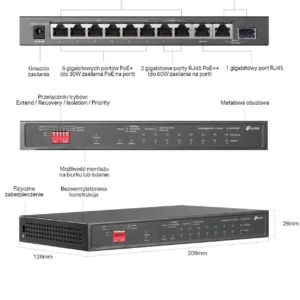 switch tp link tl sg1210pp ad1c852f0c944cc096cd3ba6dc4db17f