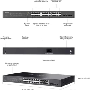 switch tp link tl sg2428lp 2cca920233b64360aebbd92eac237be8