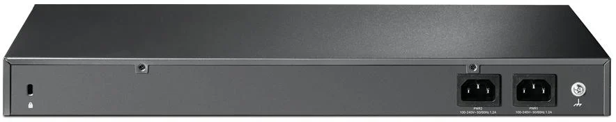 Dwa redundantne zasilacze