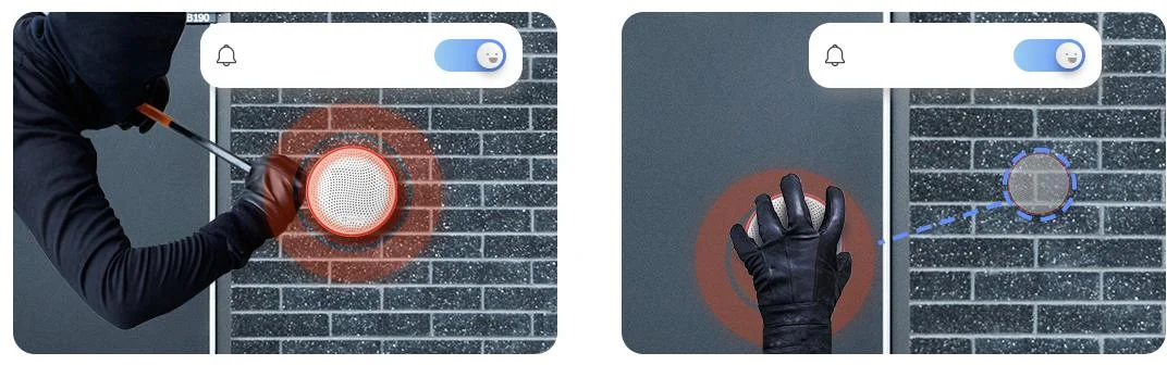 EZVIZ T9C - inteligentna syrena alarmowa z ochroną antysabotażową i funkcją monitorowania jej położenia