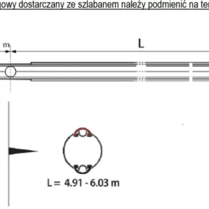 szlaban faac b614 zestaw z ramieniem s 6000mm 4f653d9f8ea349bab12178a9a32e0a1a