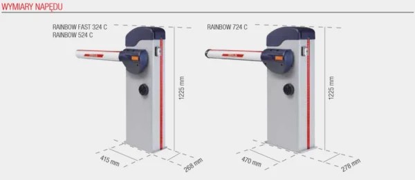 szlaban kompletny genius rainbow fast 724c z ramieniem o d 5 b992f3f12804402cbab3d45588dc9968