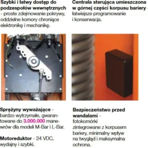 szlaban nice l bar zestaw do 8 metrow 3c11ee95ce20481689e518504e485c25