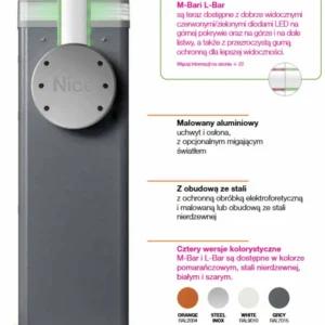 szlaban nice l bar zestaw do 9 metrow d3c2d53027bf45b29fd726fd97090998