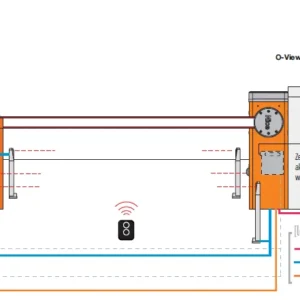 szlaban nice l bar zestaw do 9 metrow fd7dc71487da413abcaeb5e2447752cf