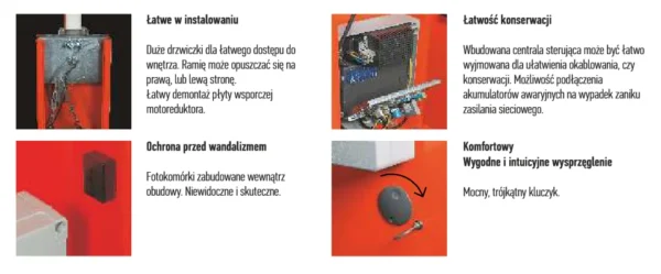 szlaban nice wide l zestaw do 6 metrow a07f015e754b412ea4747c571356c18f