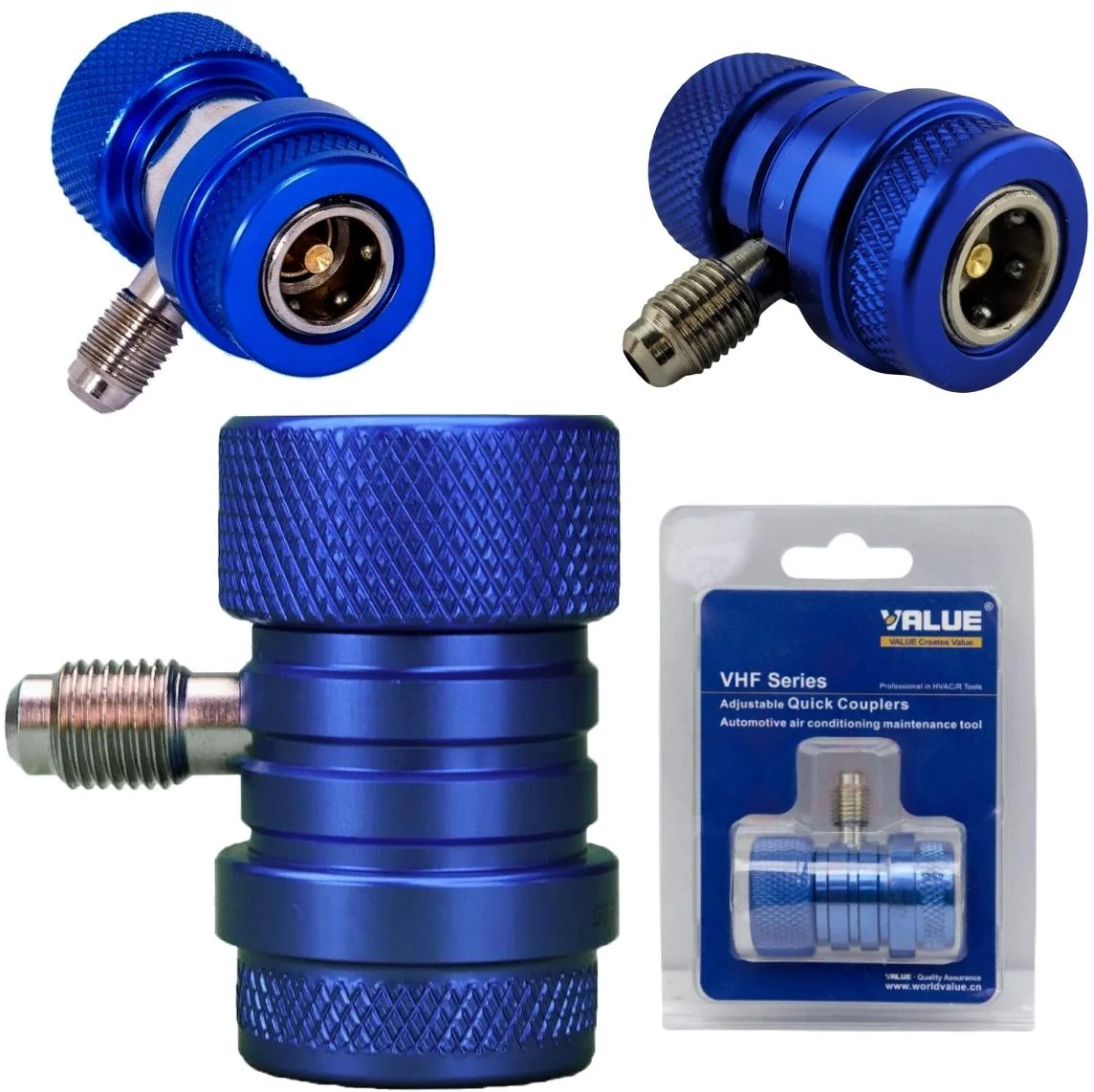 Szybkozłącze niskiego ciśnienia Value VHF-SA-NC 1/4" SAE - najważniejsze cechy: