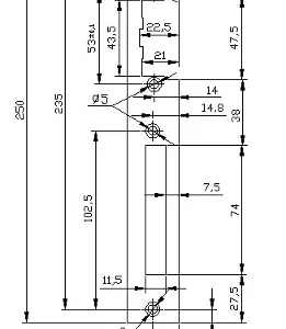 szyld elektra surowy do kaset uniwersalnych 417033a0fc034af5893117f8907427b8