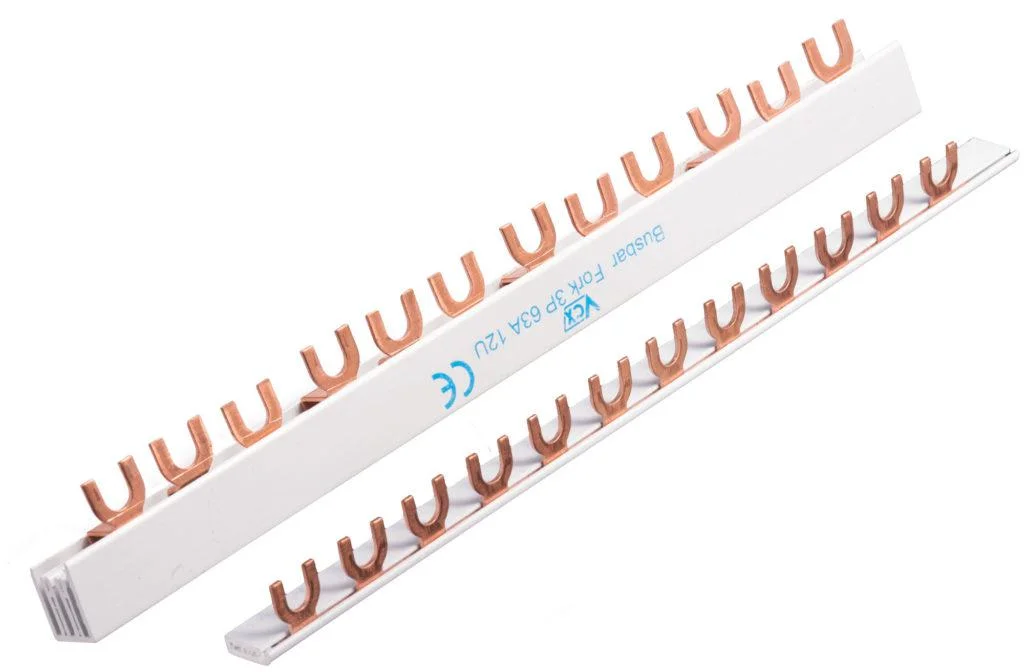 Szyna Grzebieniowa TYP 3Bieguny 63A 12 modułów VCX SZK63A 3F 4X3M