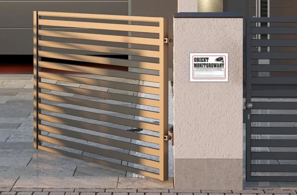 tabliczka pcv obiekt monitorowany z rodo 35x25 cm dbde8c7de6f24055b24e9599b0c8f343