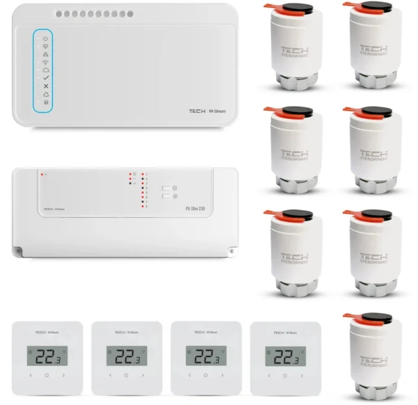 tech sterowniki zestaw sterowania strefowego ogrzewaniem pod 27280c7bad354b58b82b0d26e73b73c4