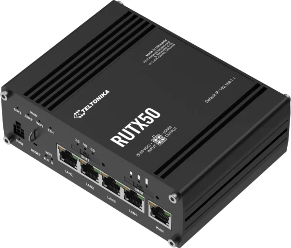 teltonika rutx50 router przemysowy 5g rutx50000000 11ed6e0741b44c6c815c76876d583a35
